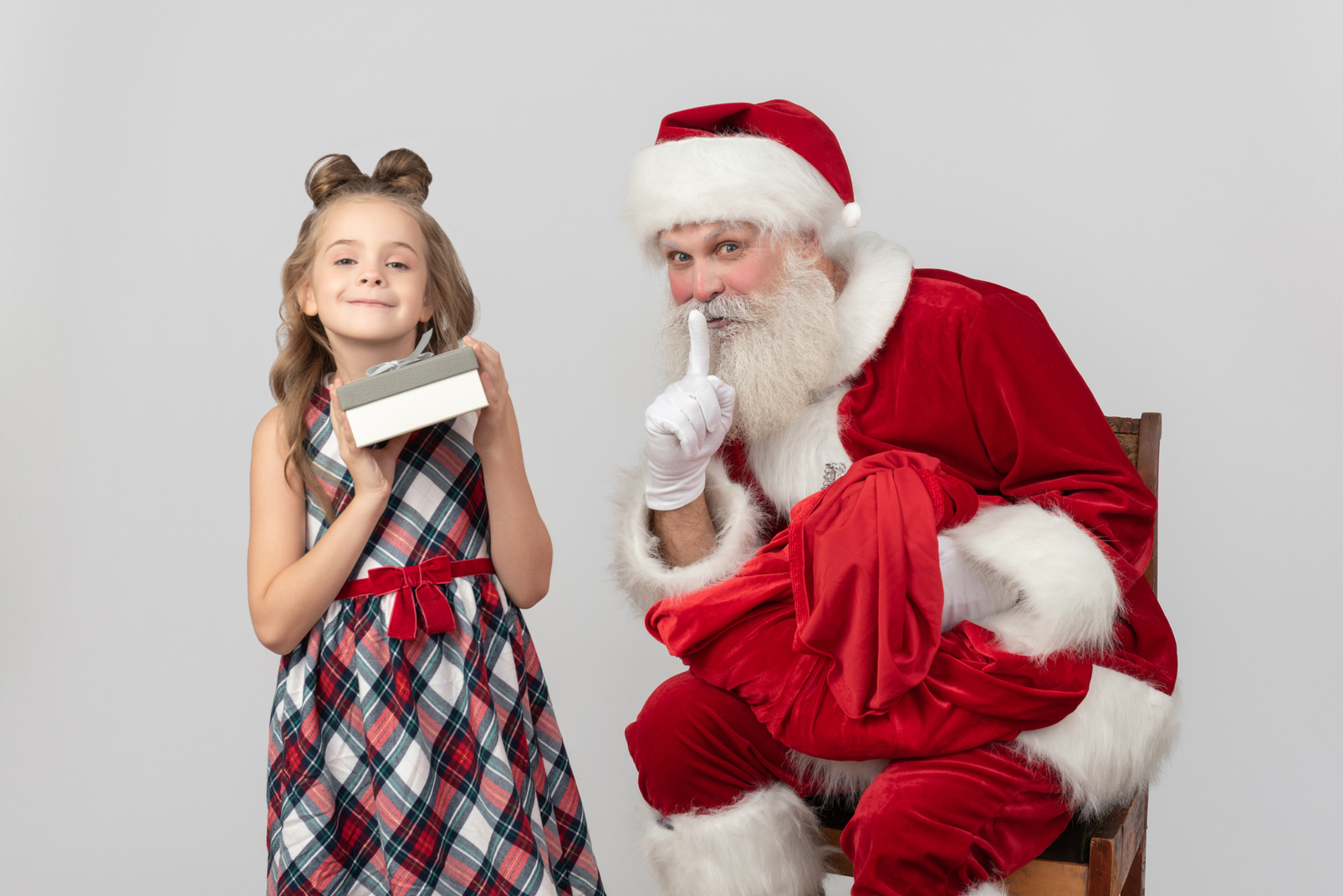 Keeping santa's secret about presents