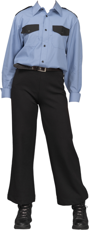 女性警察官の制服