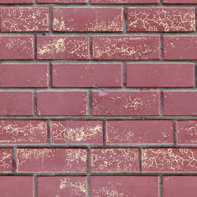 Red bricks wall texture