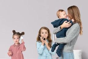 Prestar atención a cada bebé y pequeño es una tarea real