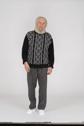 Thoughtless old man