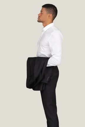 Good looking standing man