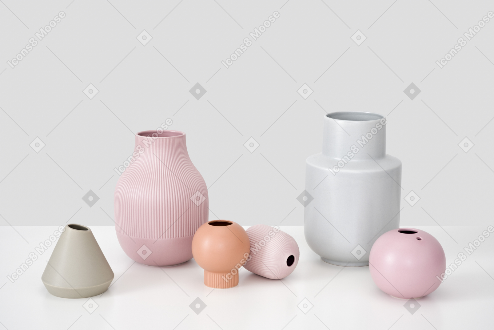 Ceramic vases home collection