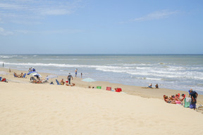 Lado da praia