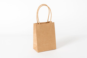 Sac de papier kraft prêt pour votre conception