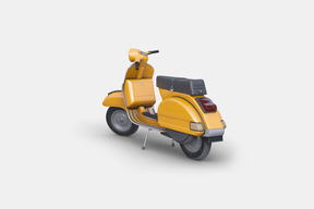 Scooter jaune