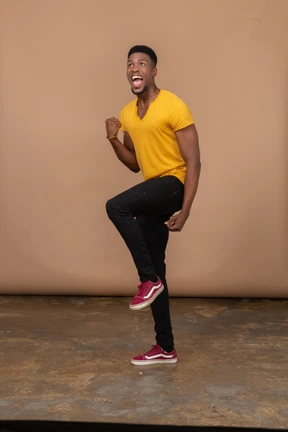 Man in casual clothes standing