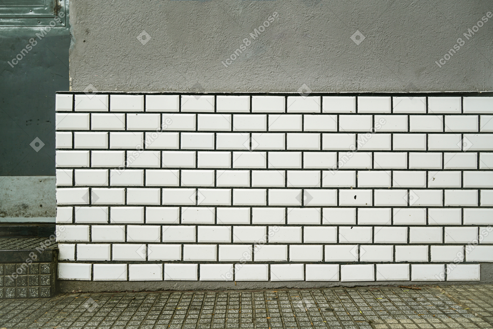 白色地铁地砖