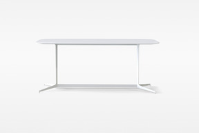 Long light grey table