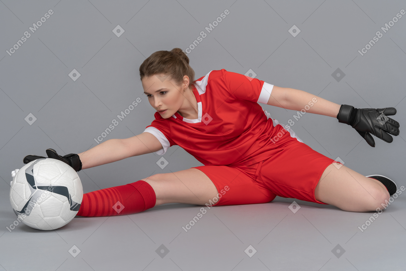 Stretching exercises for football