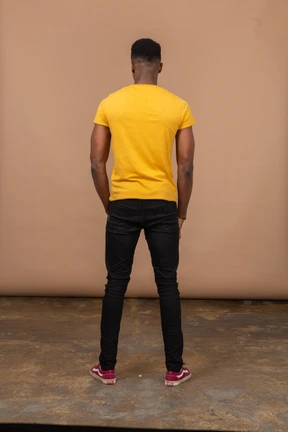 Man in casual clothes standing