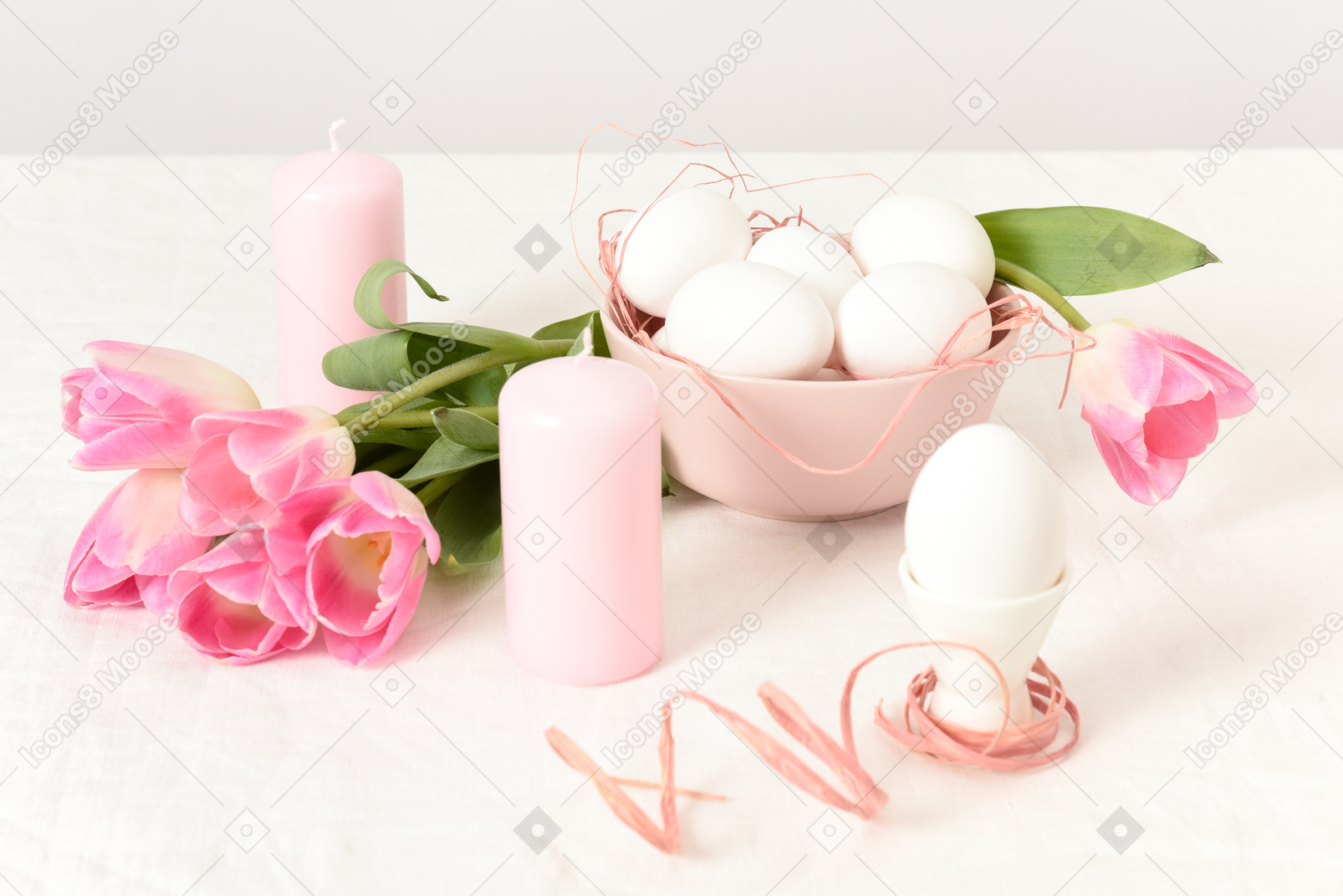 Beautiful easter decorations