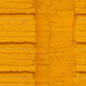Textura de tijolos amarelos