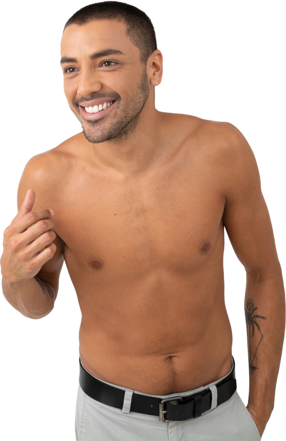 Male stomach underwear: лицензируемые стоковые фотографии без