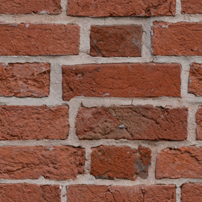 Textura de la pared de ladrillos rojos