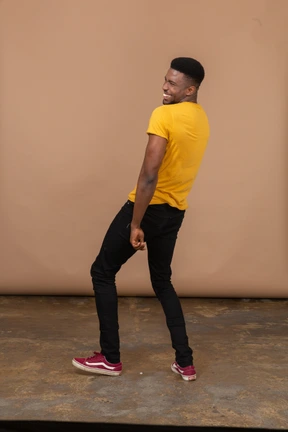 Man in casual clothes standing