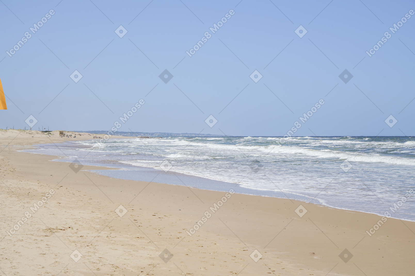 Sandy beach background