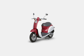 Scooter rosso