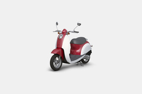 Scooter vermelho