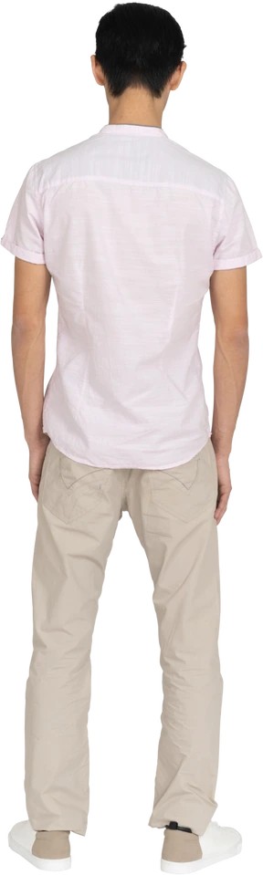 Man in casual clothes standing