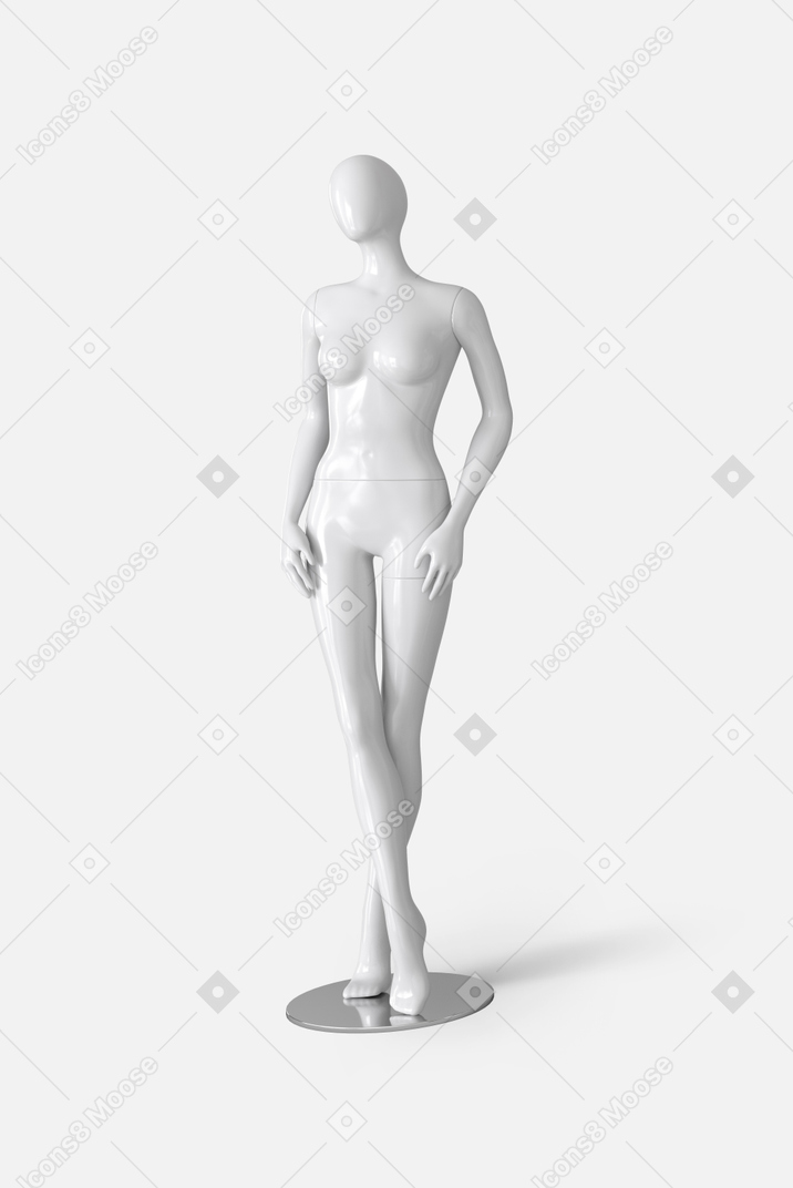 Mannequin front view
