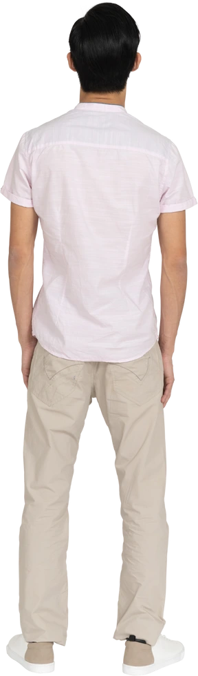 Man in casual clothes standing