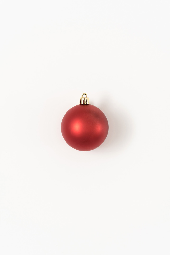 Red christmas tree toy
