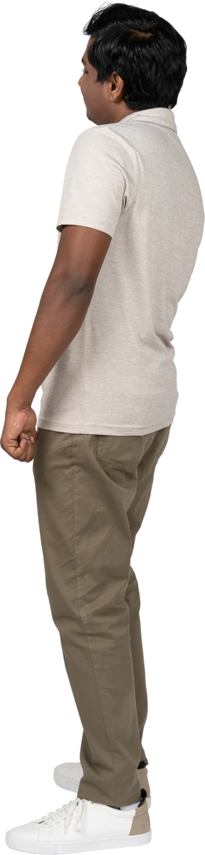 Man in casual clothes standing