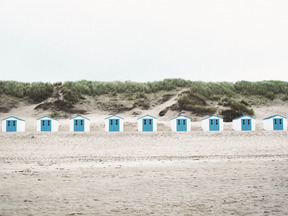 Una playa desierta