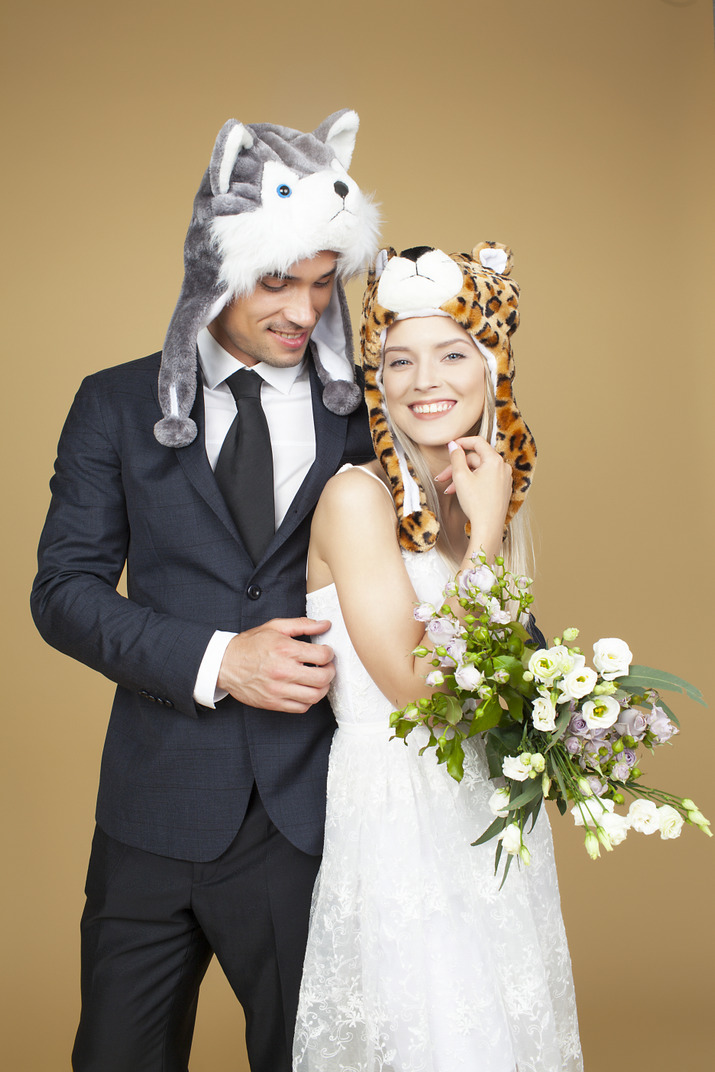 Definitely not a typical marriage ceremony