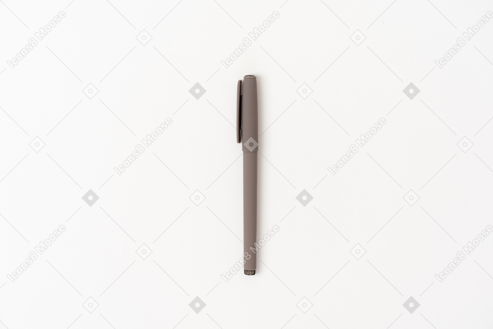 茶色のペン
