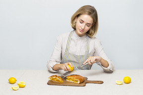 Cuisiner la tarte est un tel délice