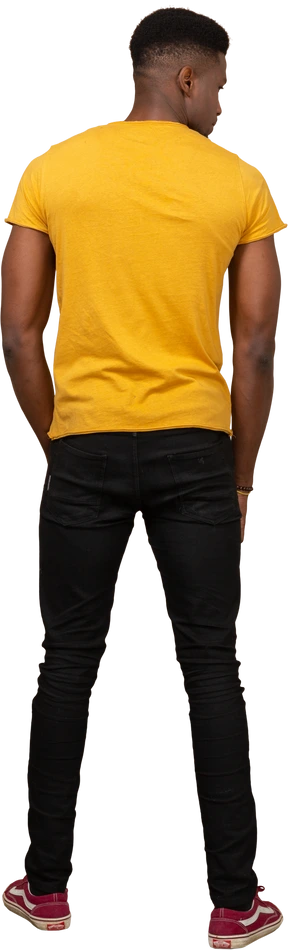 Man in casual clothes standing