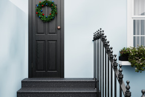 Christmas door