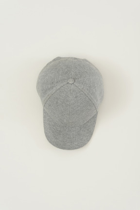 Gorra de béisbol gris