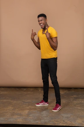 Man in casual clothes standing
