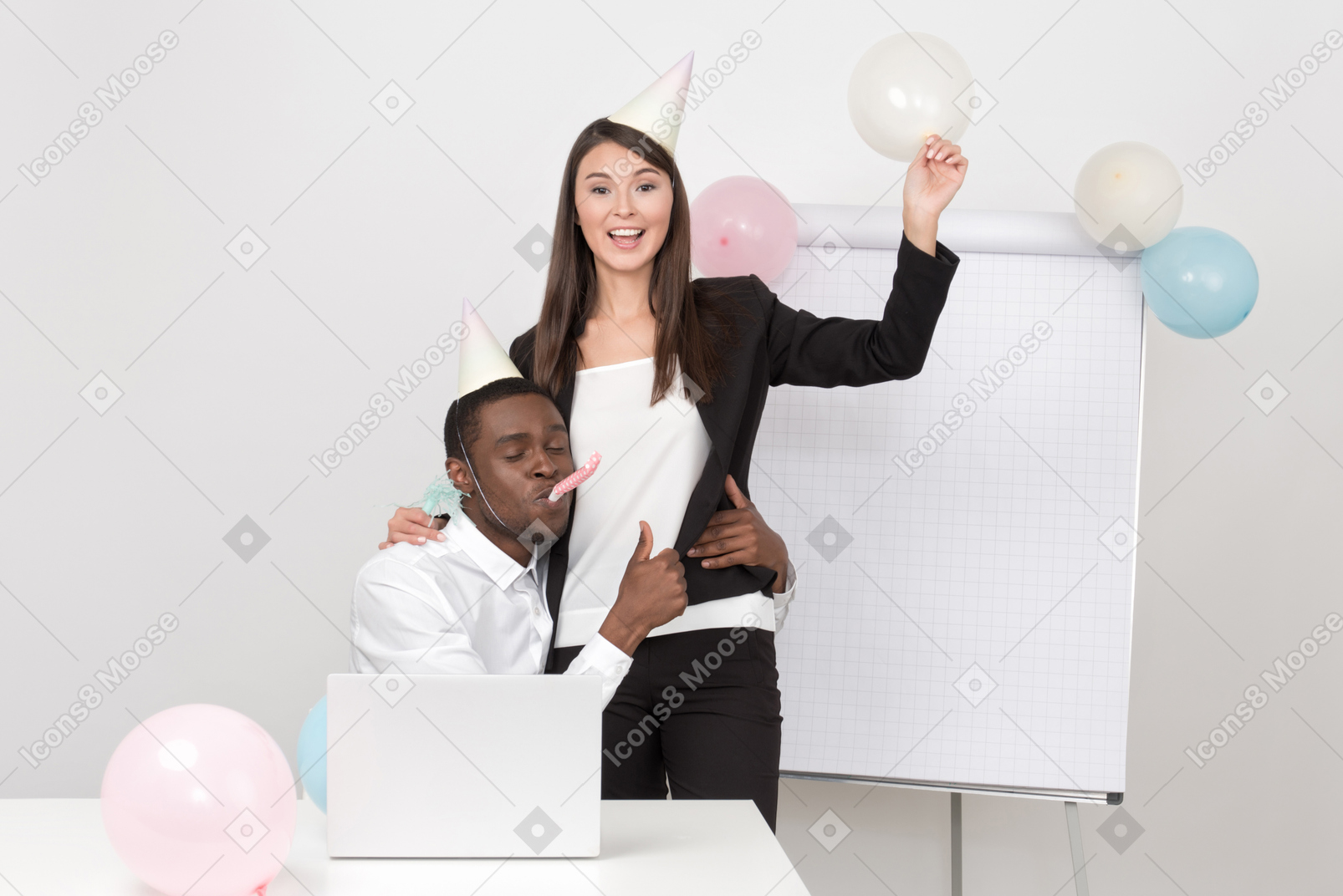 Happy to work and celebrate together