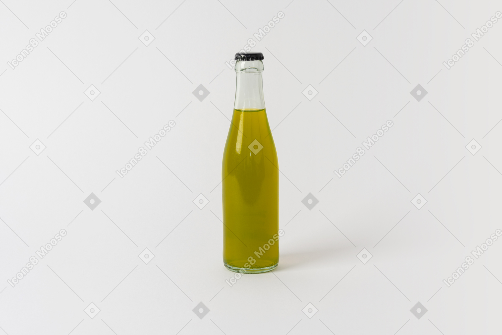 Glass bottle mockup