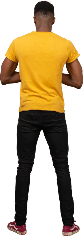 Man in casual clothes standing