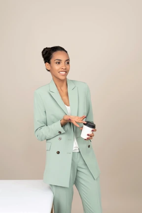 Coffee helps me to find business solutions