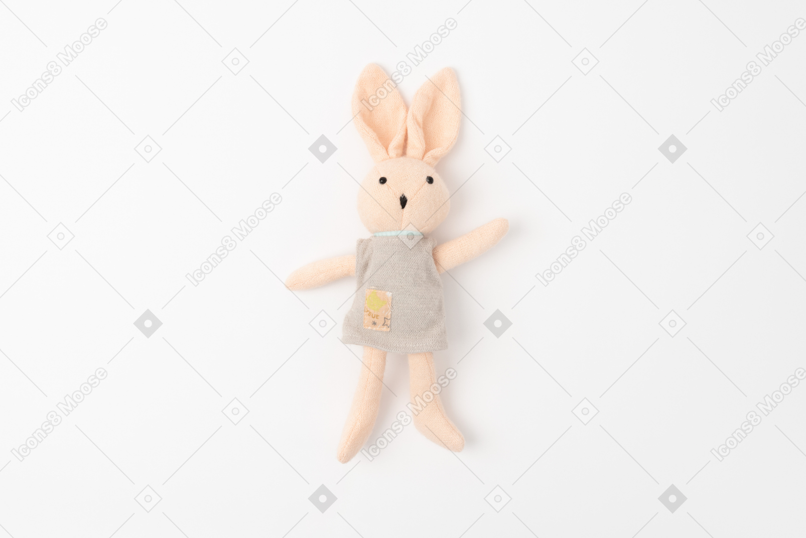 Pink toy bunny