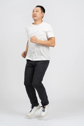 Jumping man