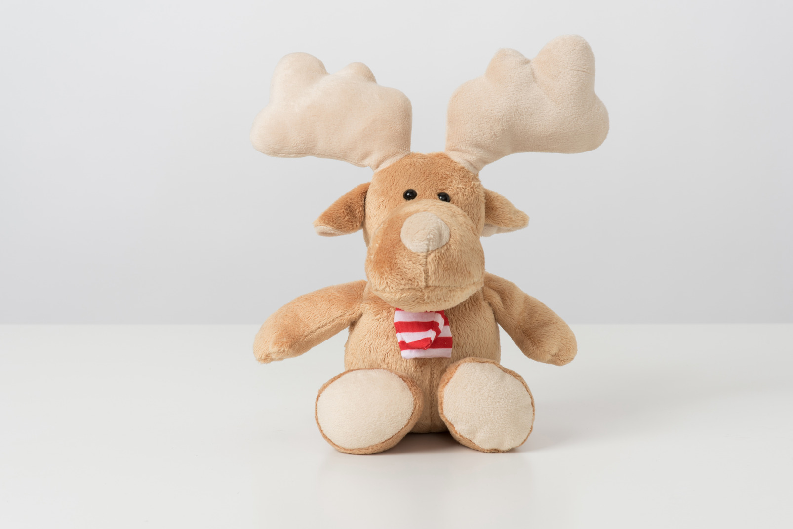 Light brown deer stuffed toy