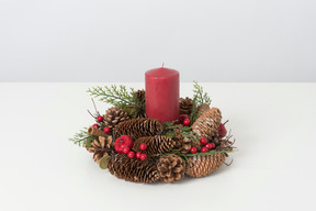 Christmas wreath decoration