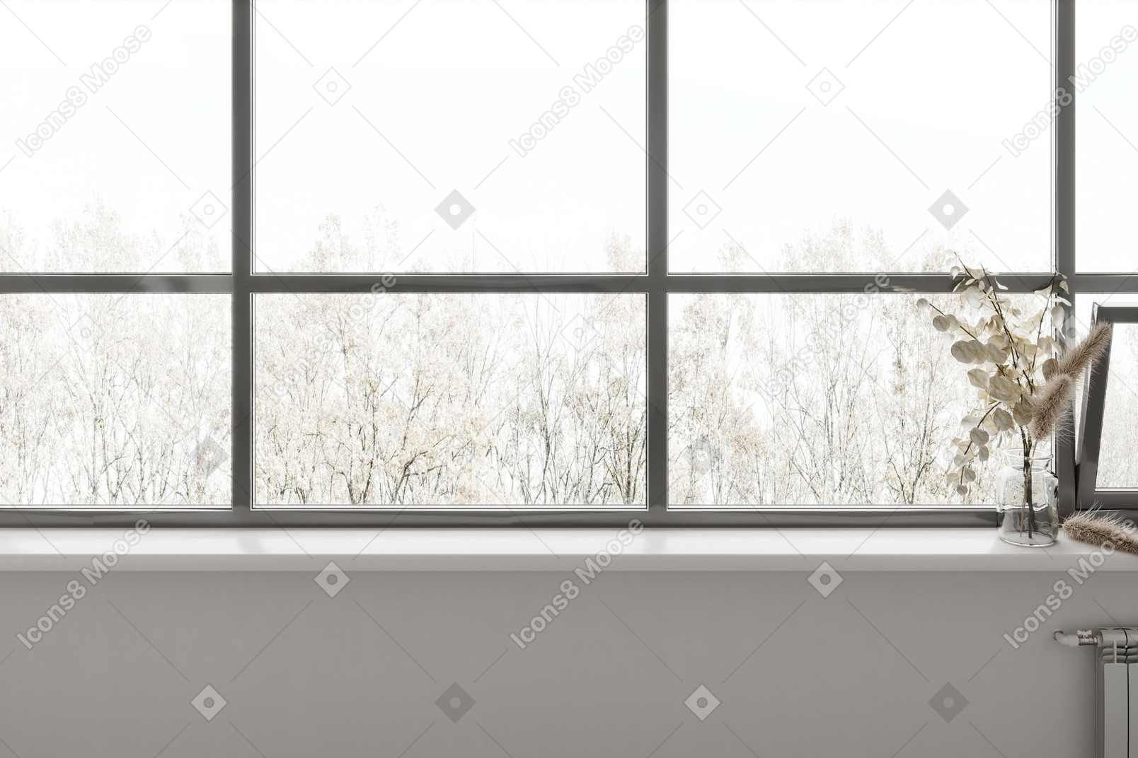 Ein fenster mit aussicht