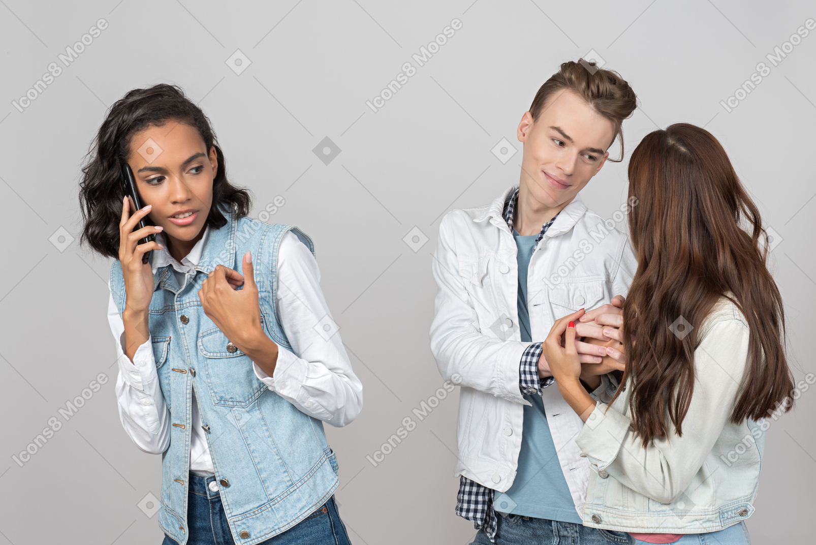 Listen, i saw your boyfriend with another girl