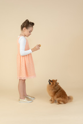 Ho una sorpresa per te, cagnolino