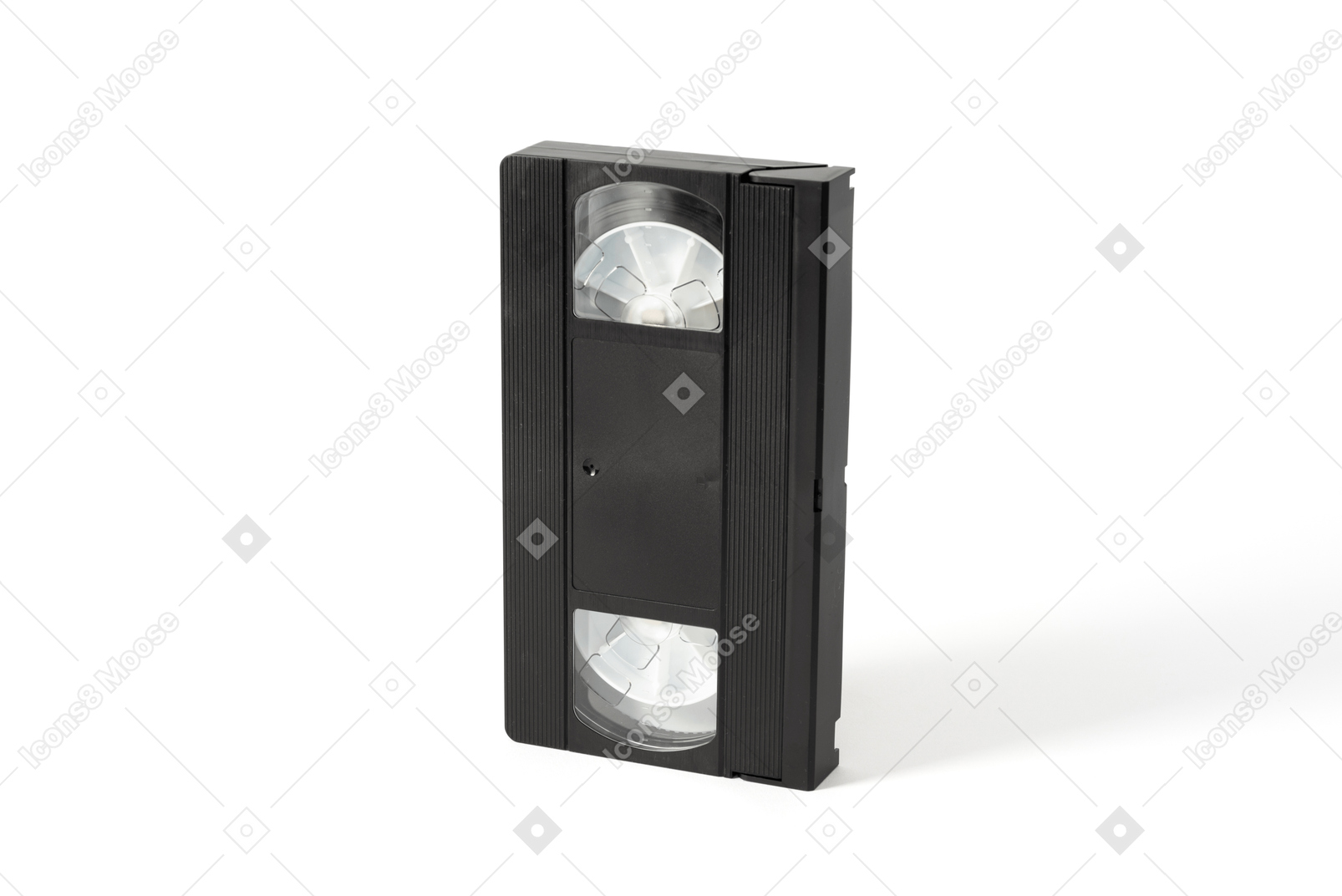 Black video cassette