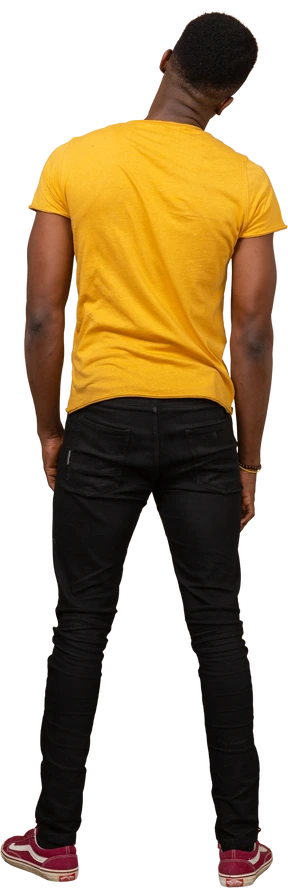 Man in casual clothes standing