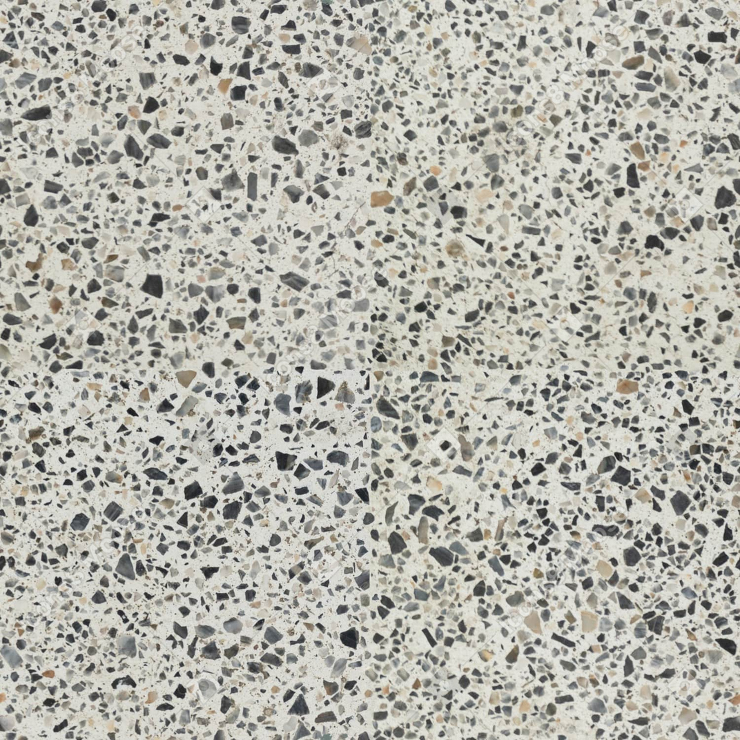 Wand aus beton mit steinen